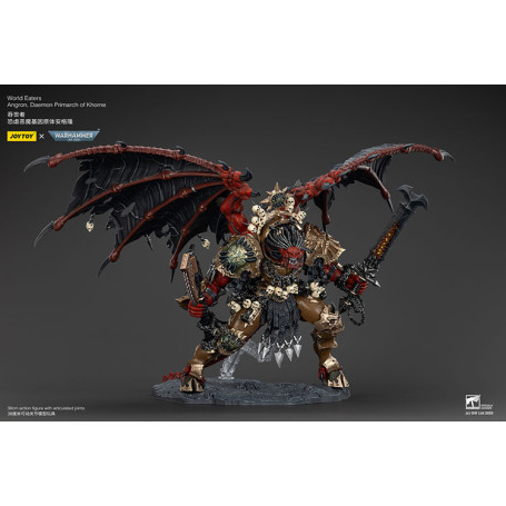 Joytoy - Warhammer - Mangiatori di Mondi - Angron Daemon Primarch of Khorne 1/18 - Warhammer 40000