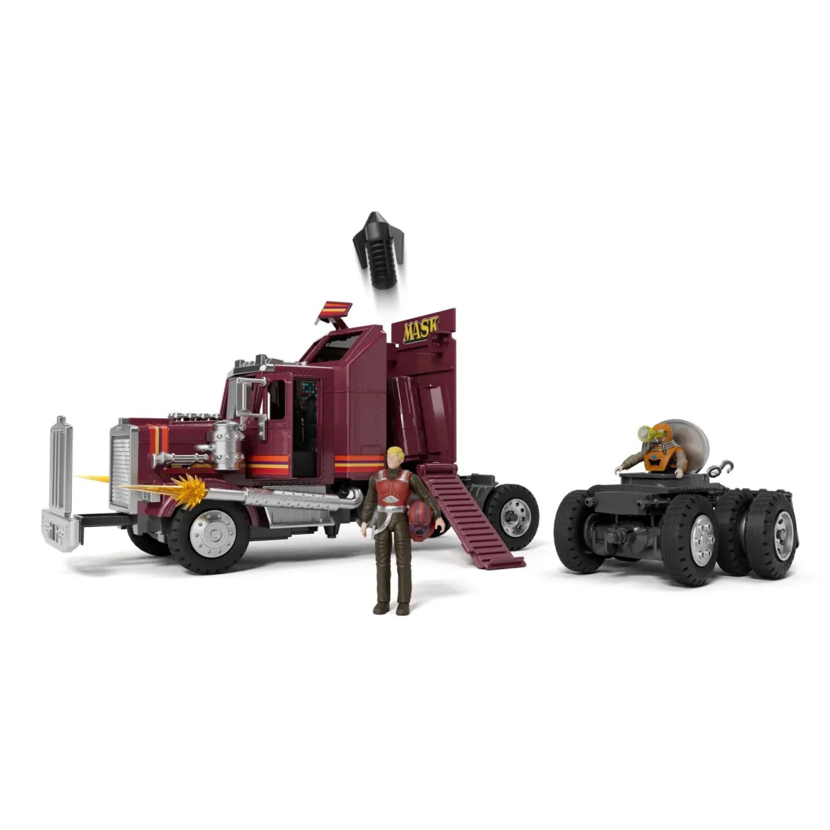 I soggetti fedeli - M.A.S.K. - Bruce Sato e Matt Trakker con Rhino