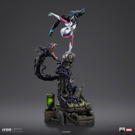 Iron Studios Marvel Comics - Ghost-Spider BDS Arte in scala