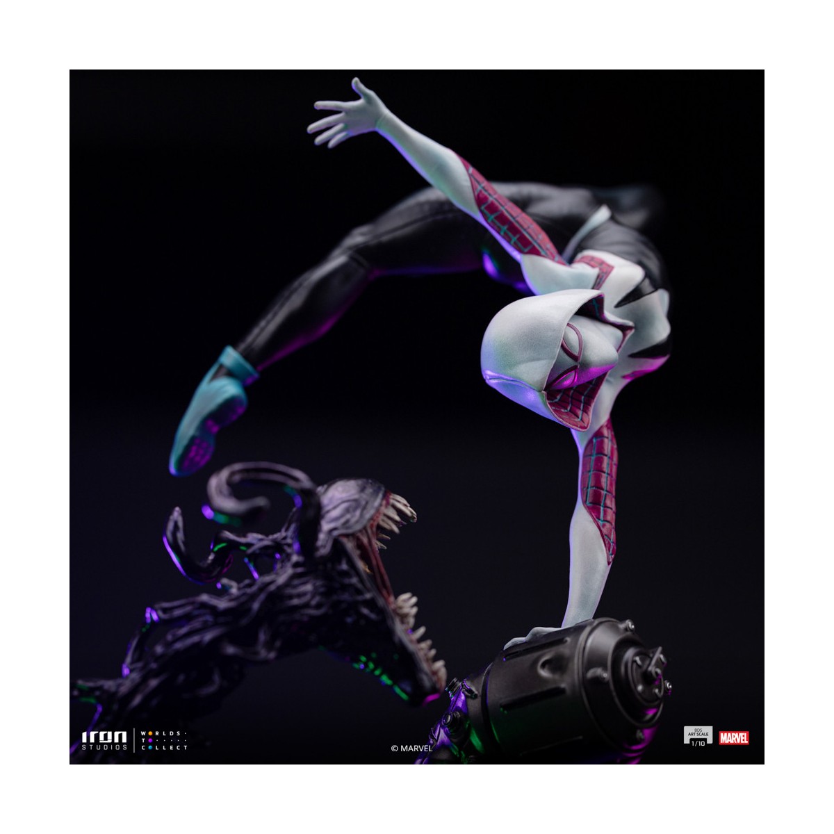 Iron Studios Marvel Comics - Ghost-Spider BDS Arte in scala