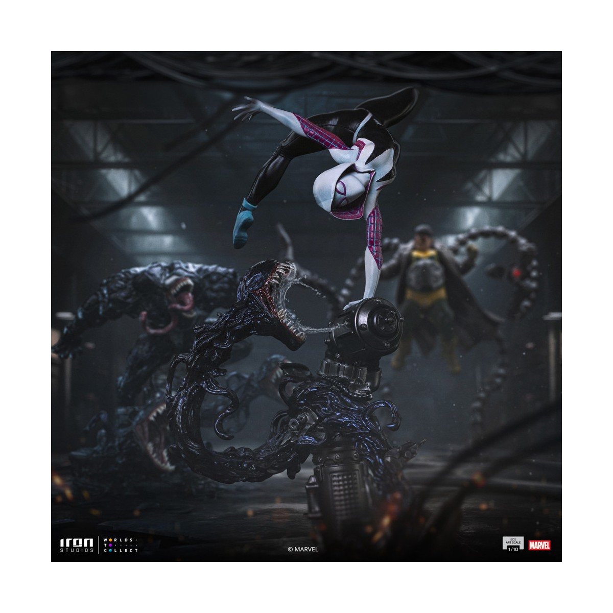 Iron Studios Marvel Comics - Ghost-Spider BDS Arte in scala