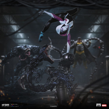 Iron Studios Marvel Comics - Ghost-Spider BDS Arte in scala