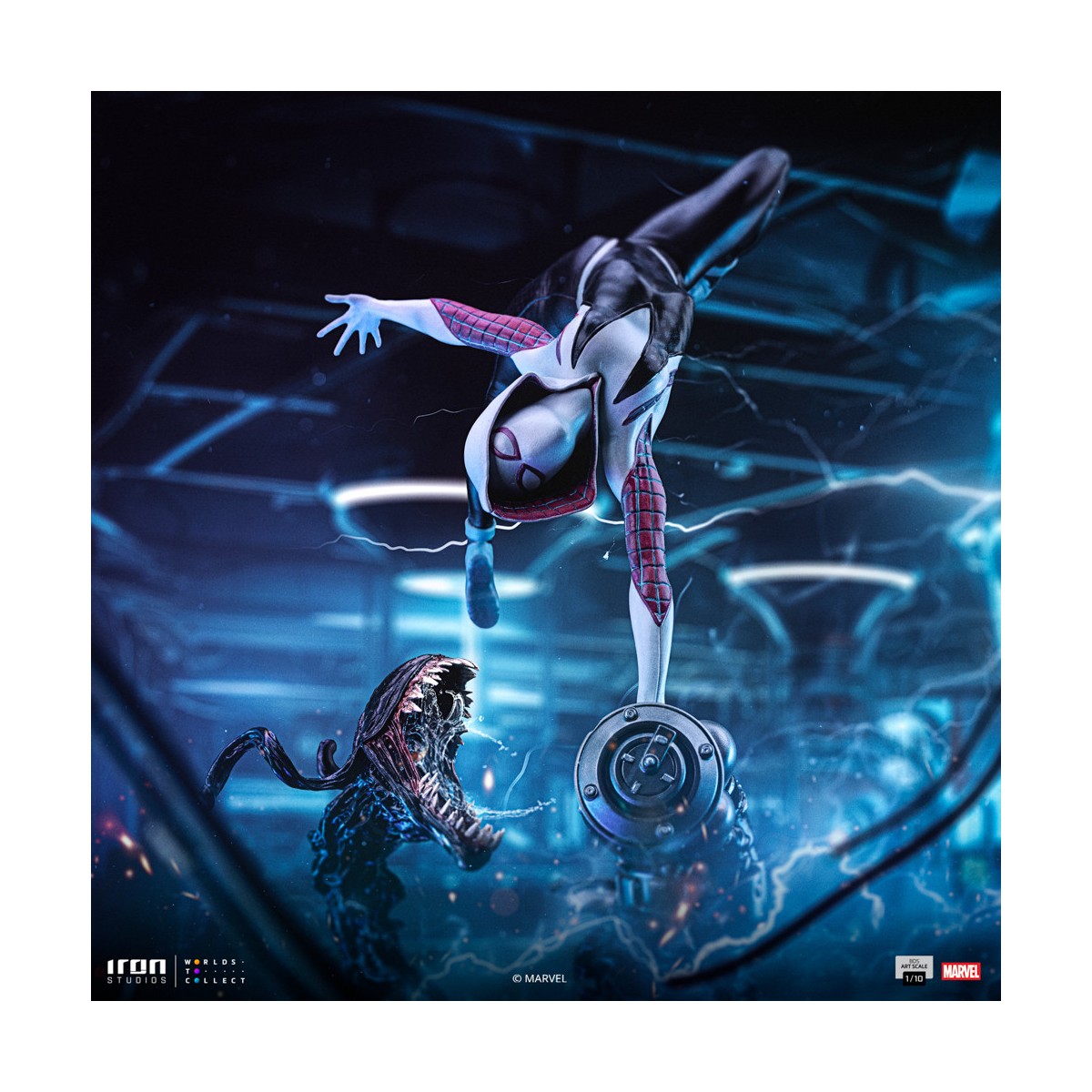 Iron Studios Marvel Comics - Ghost-Spider BDS Arte in scala