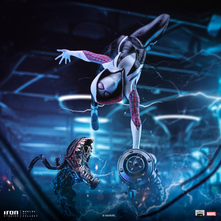 Iron Studios Marvel Comics - Ghost-Spider BDS Arte in scala