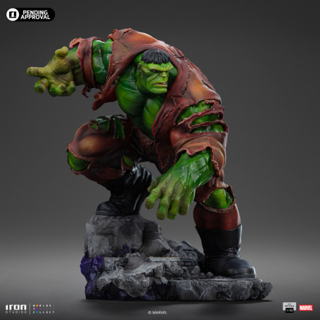 Iron Studios Marvel - Hulk 1/10 BDS Art Scale - Infinity Gauntlet Diorama