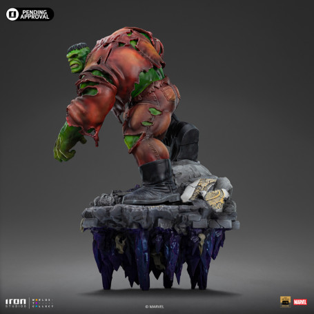 Iron Studios Marvel - Hulk 1/10 Deluxe Art Scale - Infinity Gauntlet Diorama