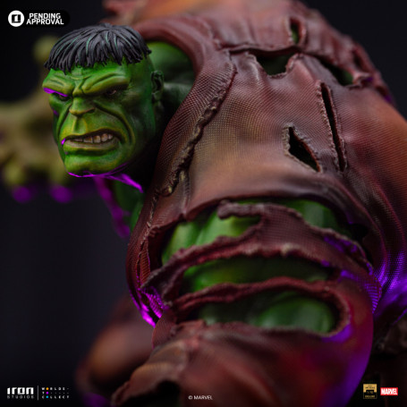 Iron Studios Marvel - Hulk 1/10 Deluxe Art Scale - Infinity Gauntlet Diorama
