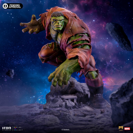 Iron Studios Marvel - Hulk 1/10 Deluxe Art Scale - Infinity Gauntlet Diorama