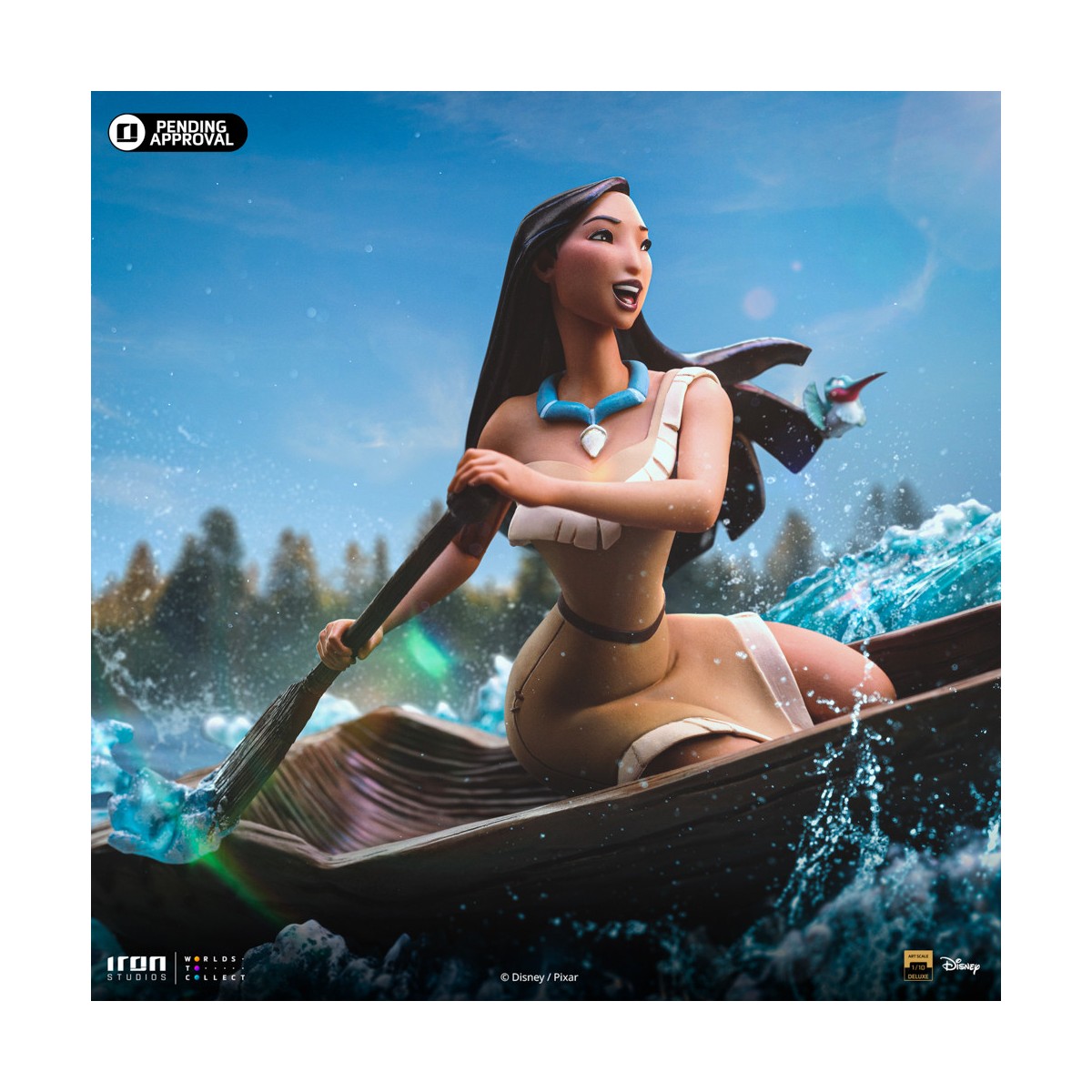 Iron Studios - Disney - Pocahontas Deluxe Art Scala 1/10