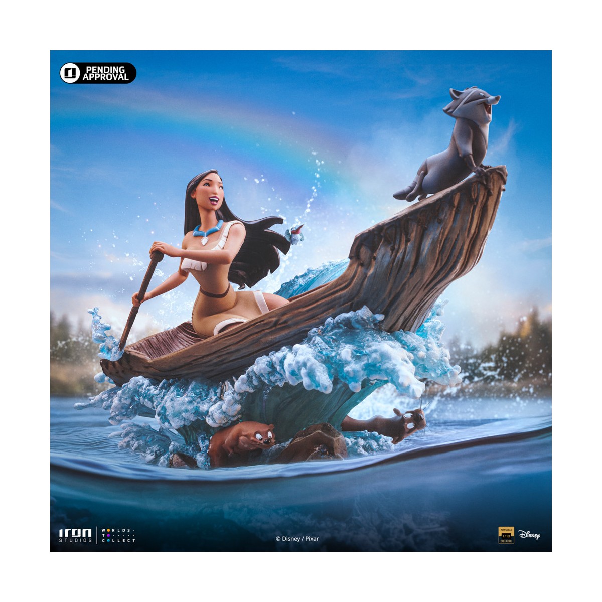 Iron Studios - Disney - Pocahontas Deluxe Art Scala 1/10