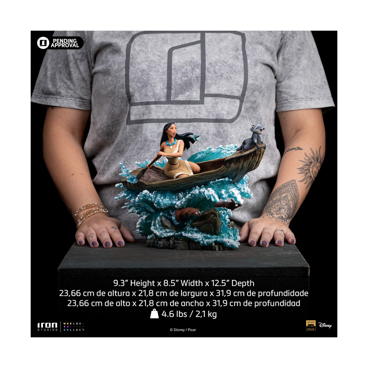 Iron Studios - Disney - Pocahontas Deluxe Art Scala 1/10