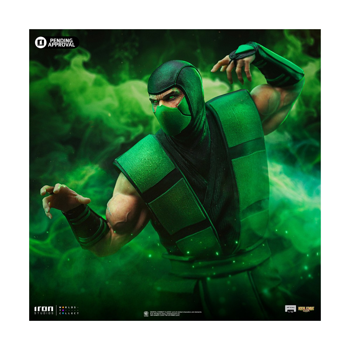 Iron Studios - Mortal Kombat - Rettile BDS Arte Scala 1/10