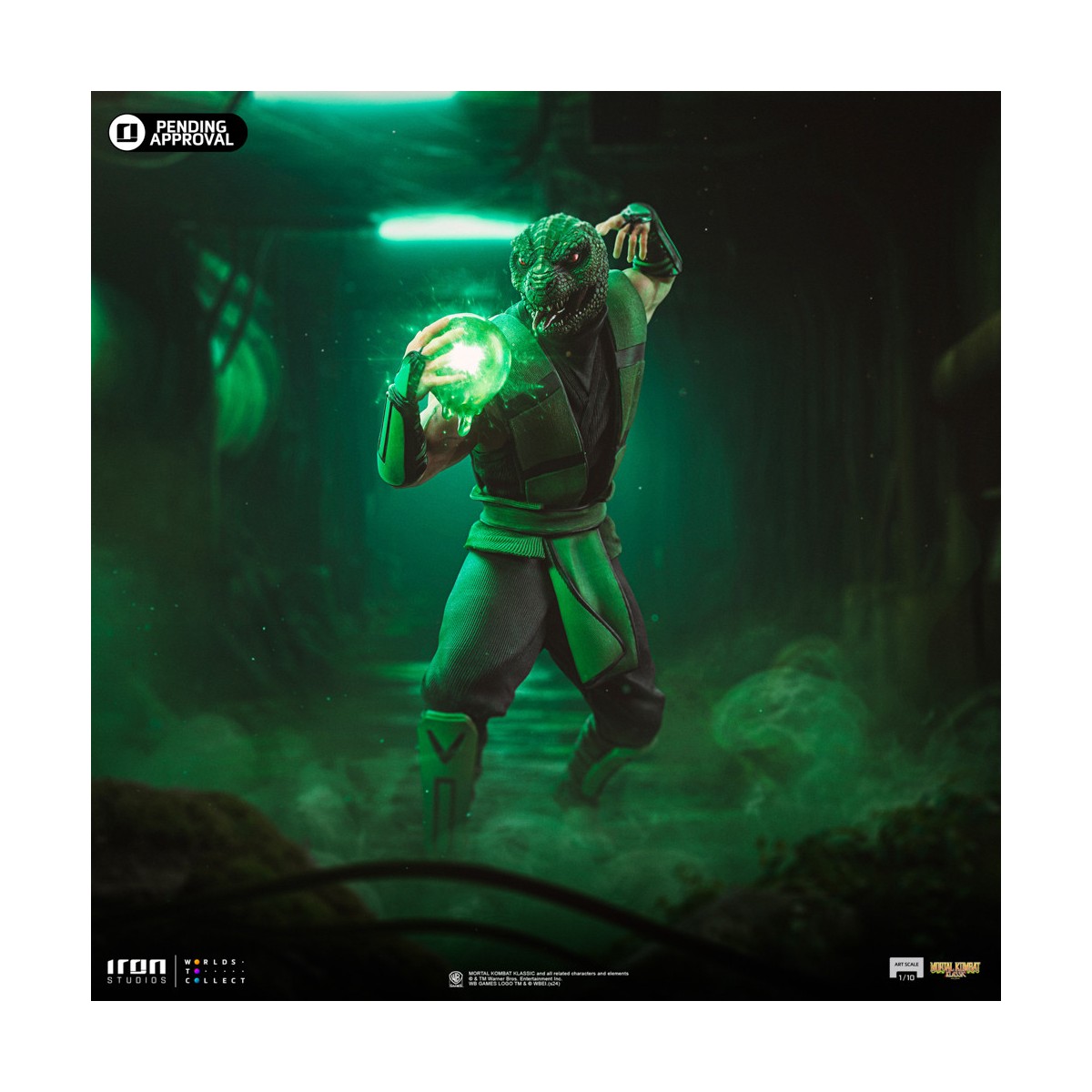 Iron Studios - Mortal Kombat - Rettile BDS Arte Scala 1/10