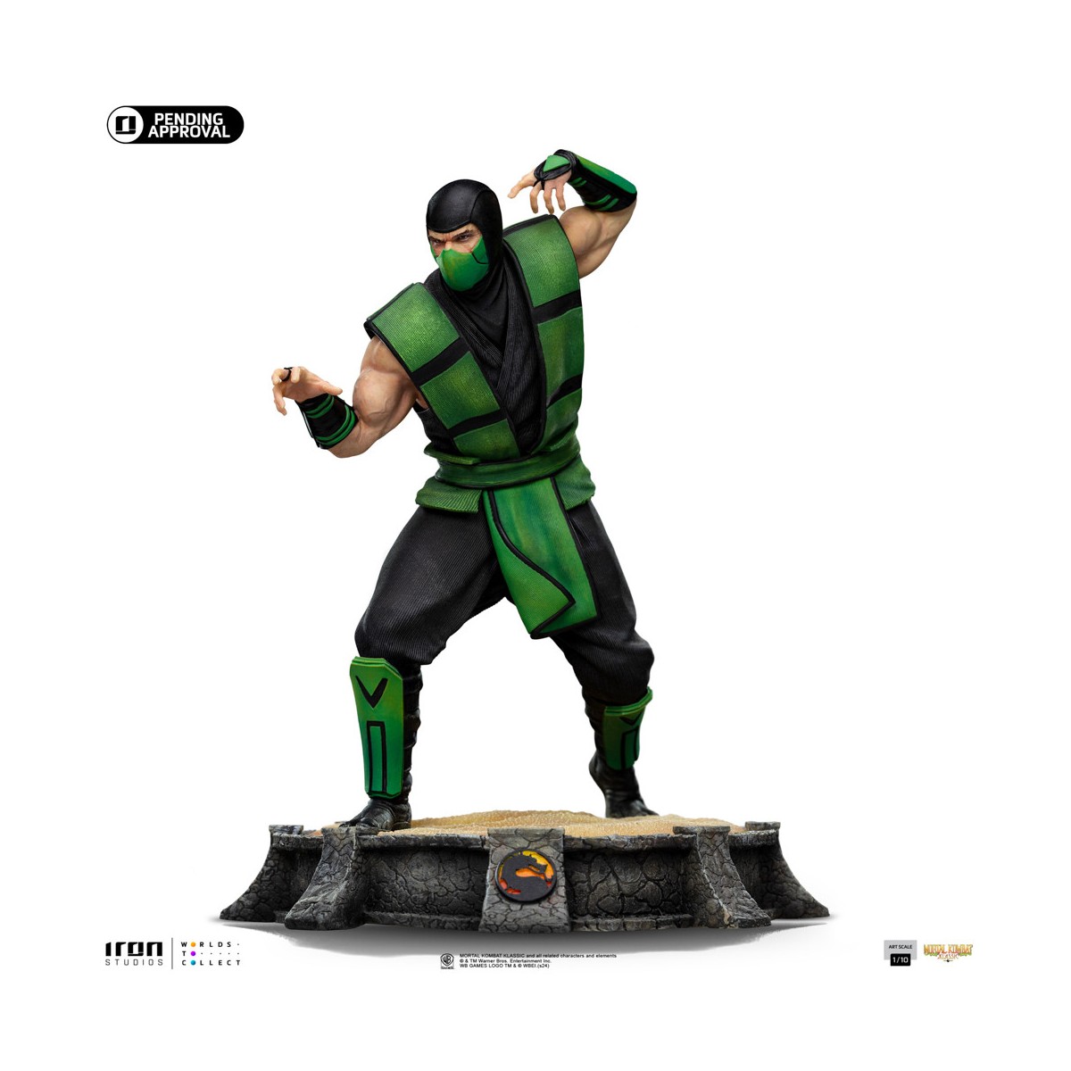 Iron Studios - Mortal Kombat - Rettile BDS Arte Scala 1/10