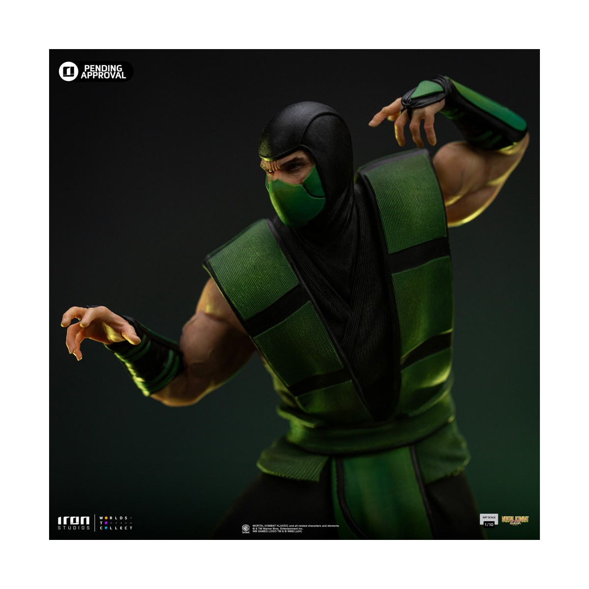 Iron Studios - Mortal Kombat - Rettile BDS Arte Scala 1/10