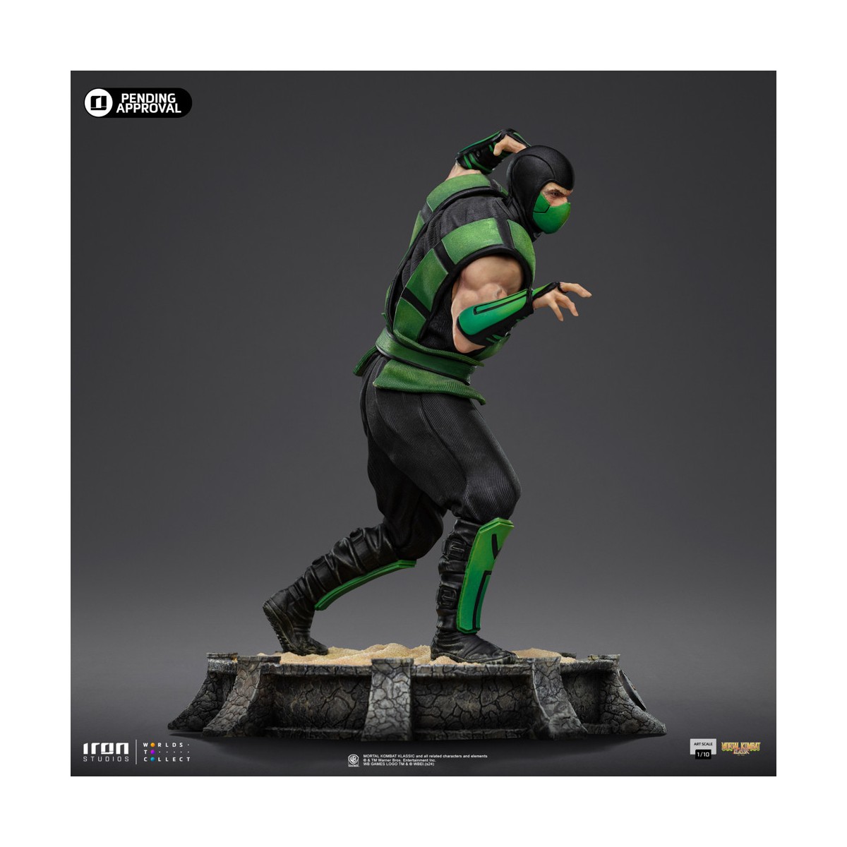 Iron Studios - Mortal Kombat - Rettile BDS Arte Scala 1/10
