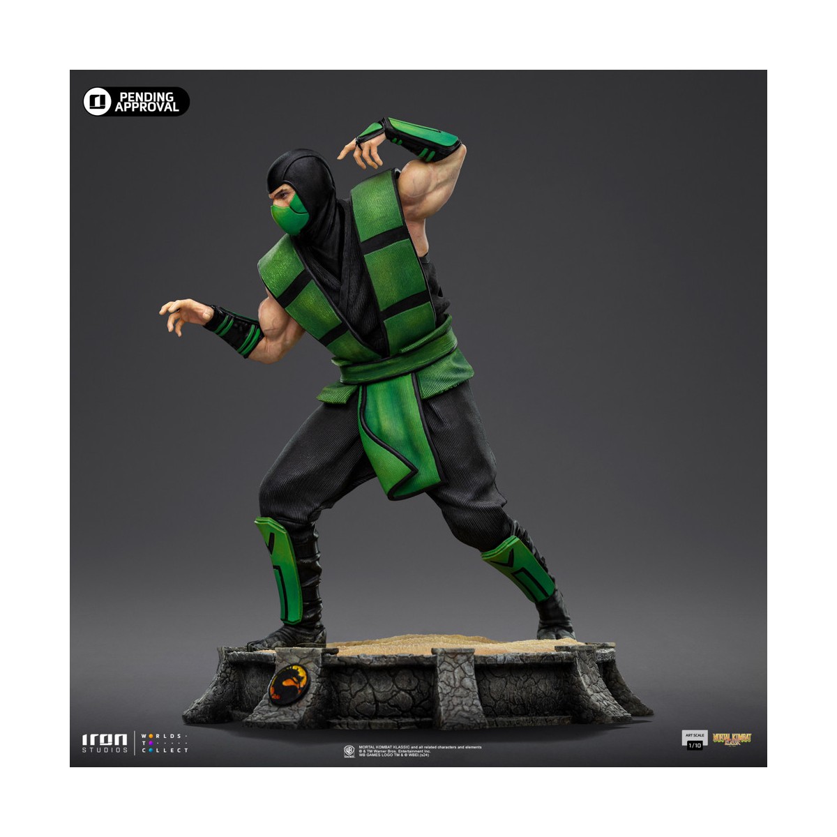 Iron Studios - Mortal Kombat - Rettile BDS Arte Scala 1/10