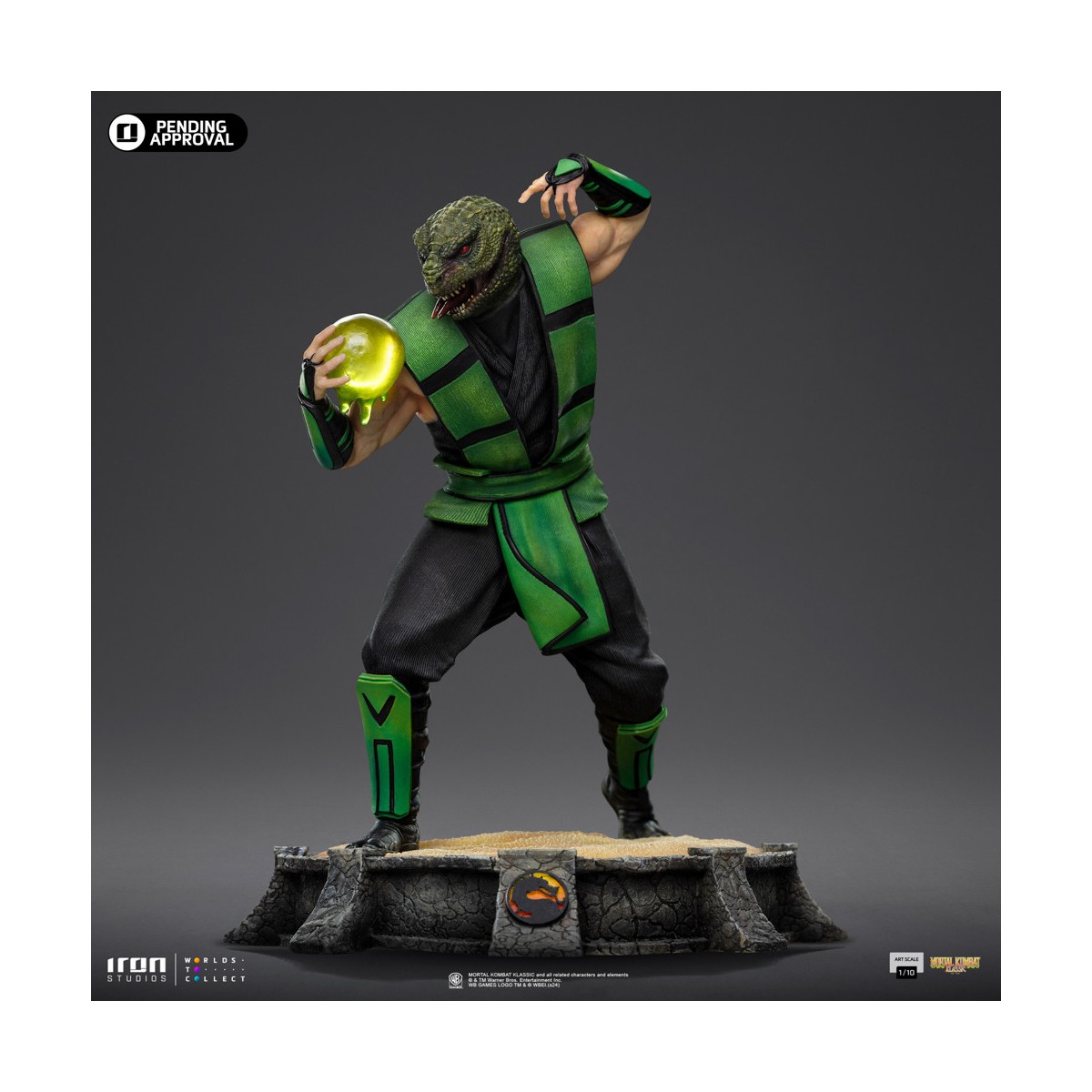 Iron Studios - Mortal Kombat - Rettile BDS Arte Scala 1/10