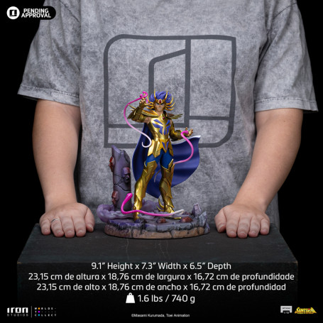 Iron Studios - Saint Seiya - Cancer Deathmask BDS Art Scale 1/10 - Cavalieri dello Zodiaco