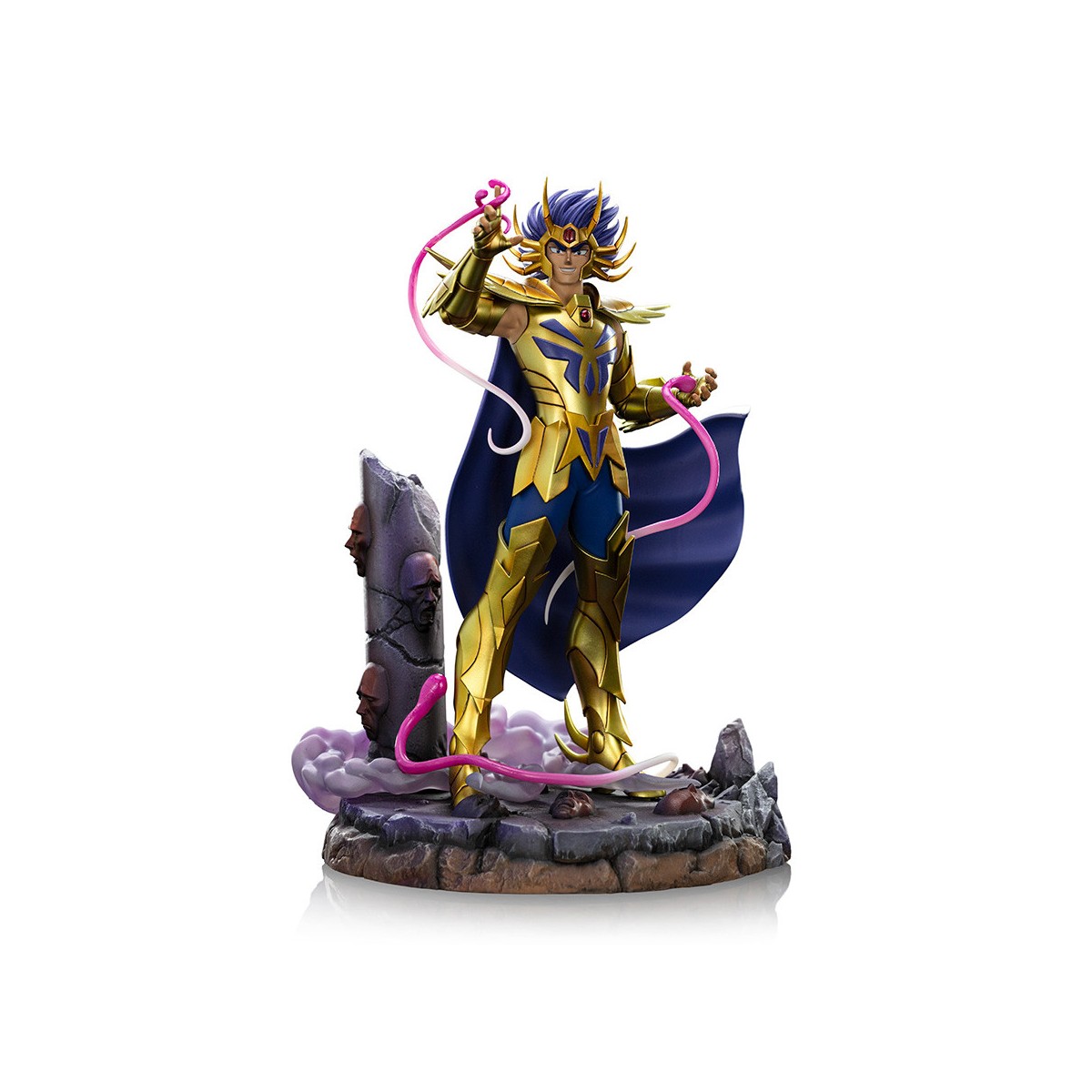 Iron Studios - Saint Seiya - Cancer Deathmask BDS Art Scale 1/10 - Cavalieri dello Zodiaco