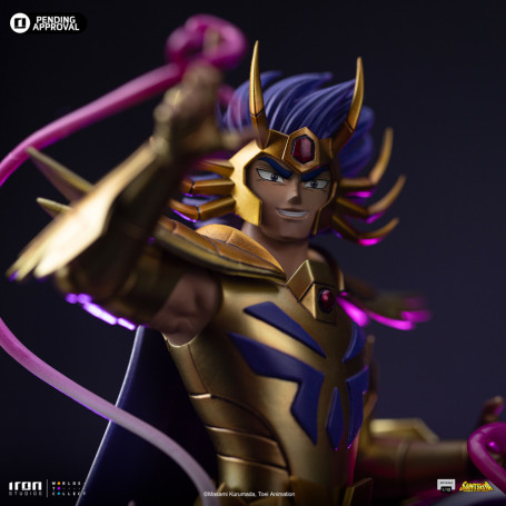 Iron Studios - Saint Seiya - Cancer Deathmask BDS Art Scale 1/10 - Cavalieri dello Zodiaco