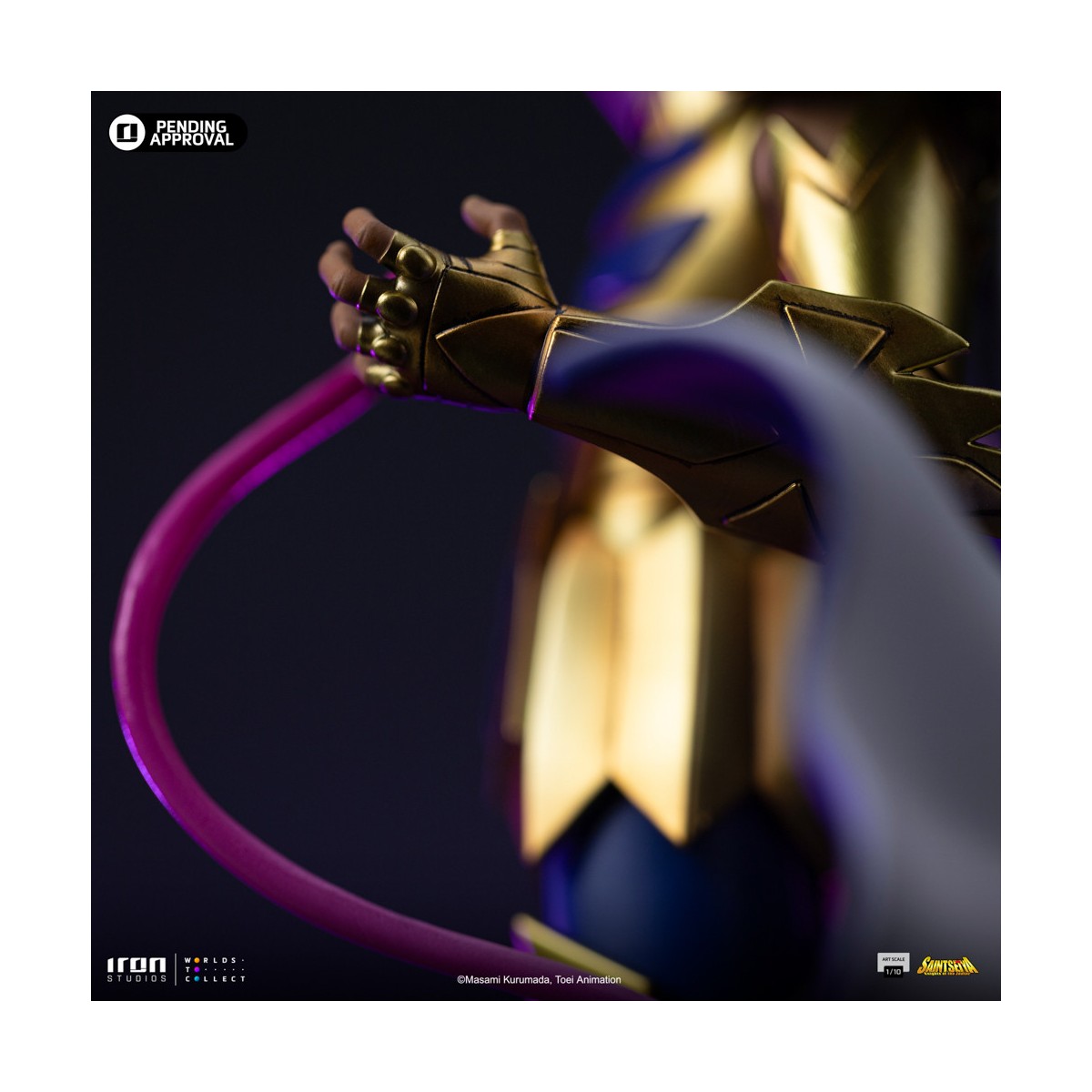 Iron Studios - Saint Seiya - Cancer Deathmask BDS Art Scale 1/10 - Cavalieri dello Zodiaco