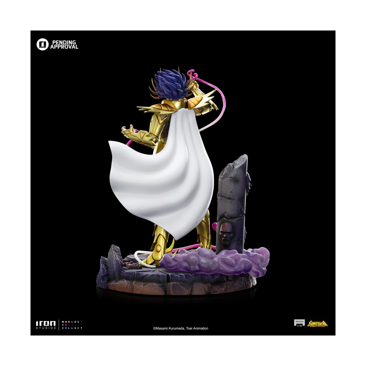 Iron Studios - Saint Seiya - Cancer Deathmask BDS Art Scale 1/10 - Cavalieri dello Zodiaco