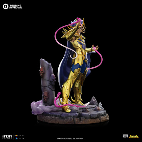 Iron Studios - Saint Seiya - Cancer Deathmask BDS Art Scale 1/10 - Cavalieri dello Zodiaco