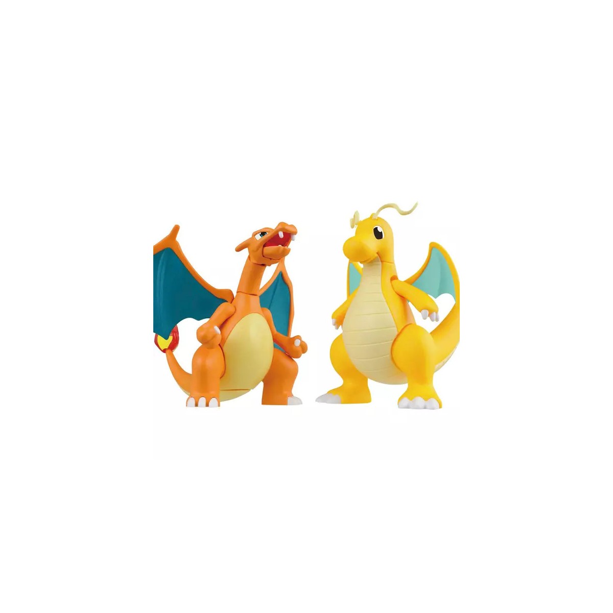 Bandai - Pokepla 43 - DRACAUFEU VS DRACOLOSSE Pokemon Model Kit - Serie Pokemon Select