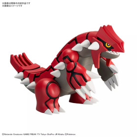 Bandai - Pokepla 54 - GROUDON Model Kit Pokemon - Serie Pokemon Select