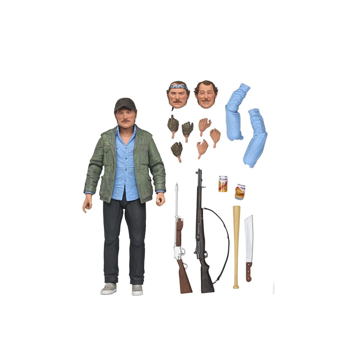 Neca - JAWS - Ultimate Sam Quint 50° Anniversario - Jaws