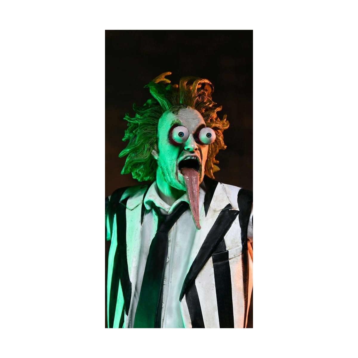 Neca BeetleJuice Beetlejuice - Ultimate Beetlejuice vestito a strisce