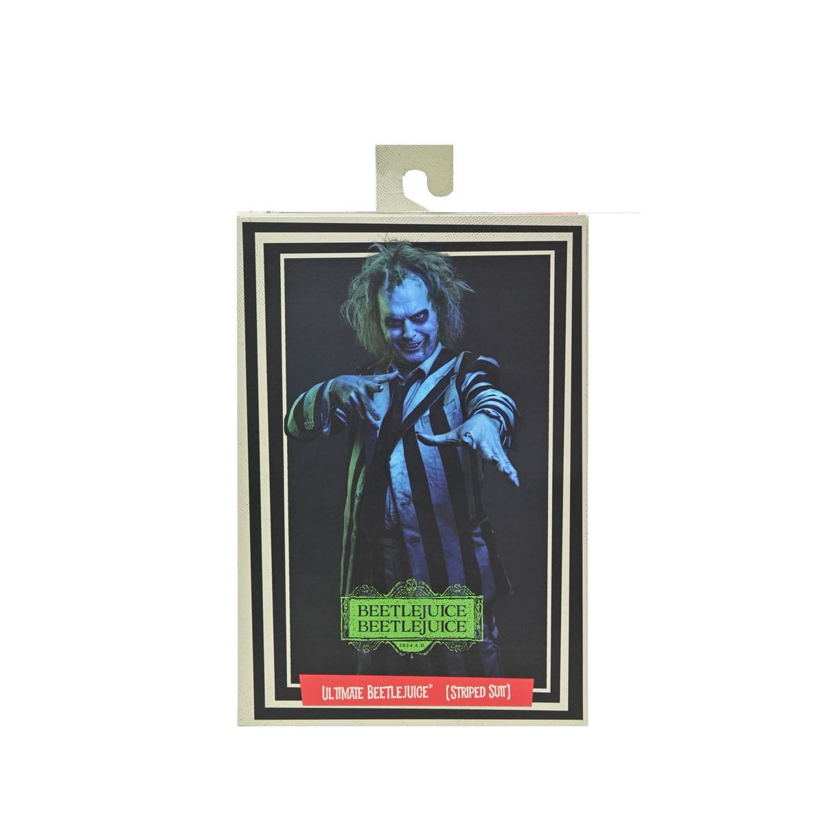 Neca BeetleJuice Beetlejuice - Ultimate Beetlejuice vestito a strisce