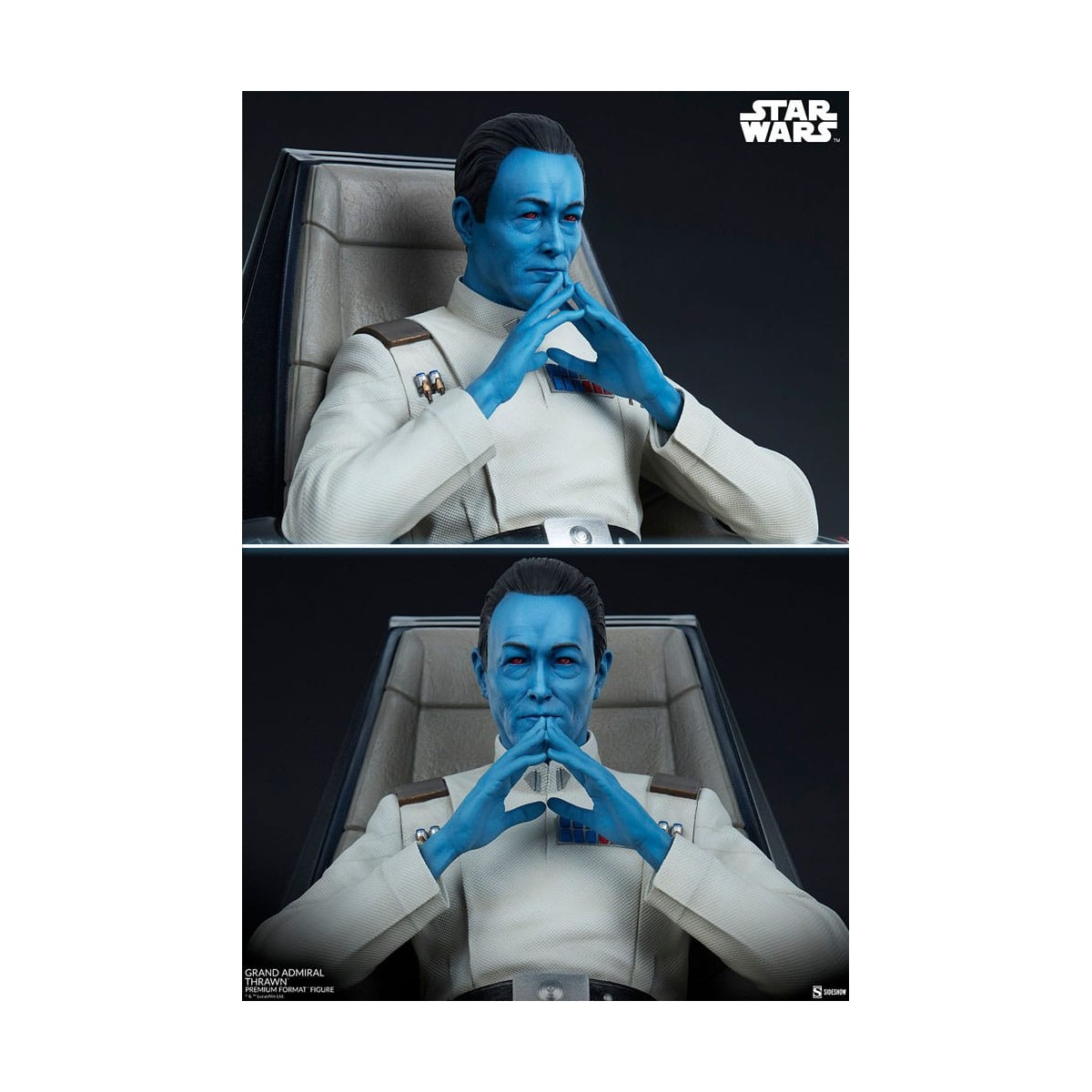 Sideshow Star Wars Grand'Ammiraglio Thrawn Formato Premium 1/4