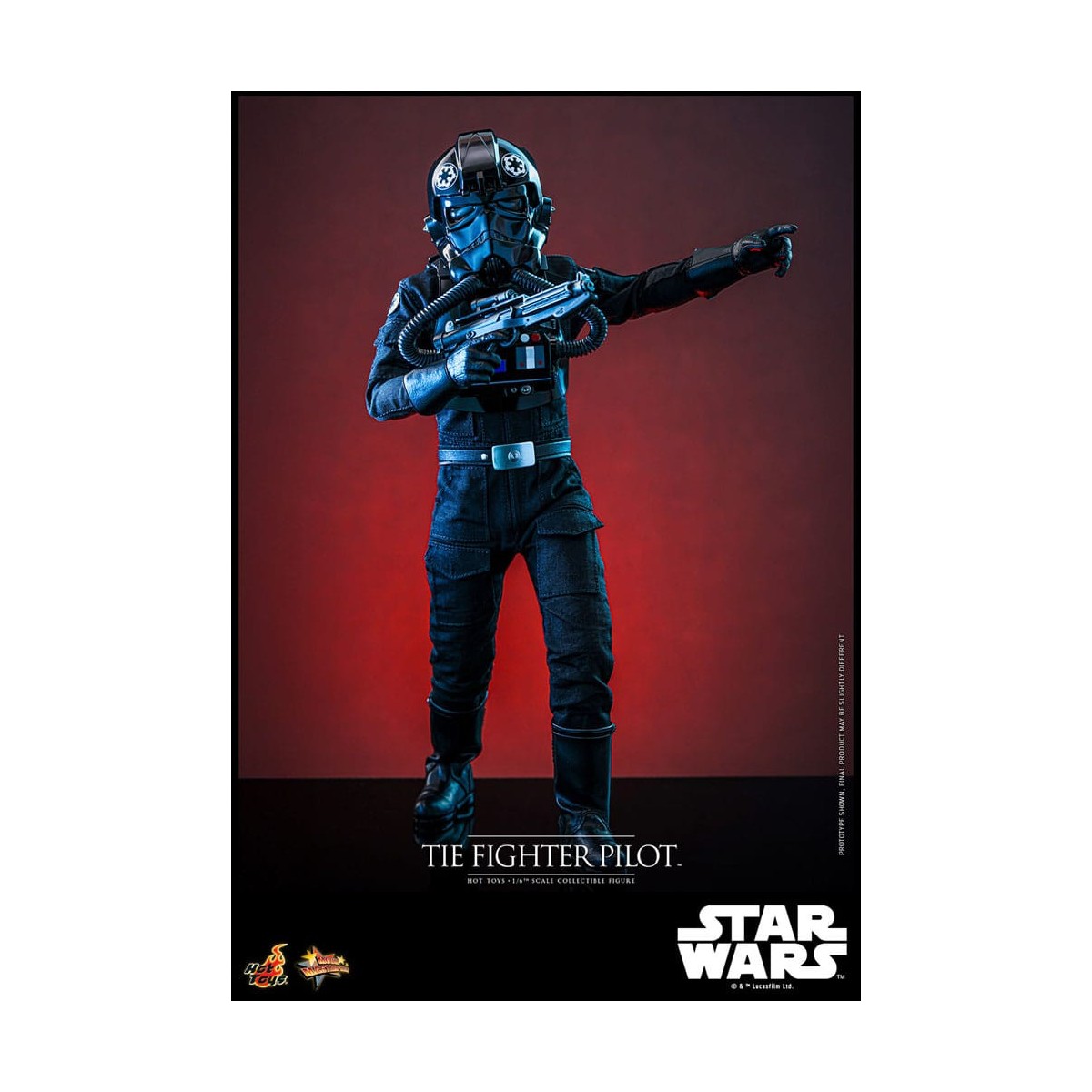 Hot Toys Star Wars - Pilota di caccia TIE MMS 1/6
