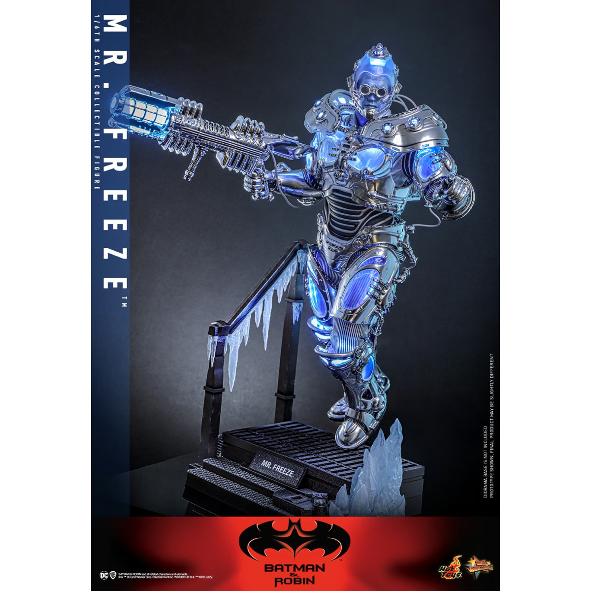Hot Toys - MR. FREEZE Versione Deluxe - Batman & Robin MMS 1/6