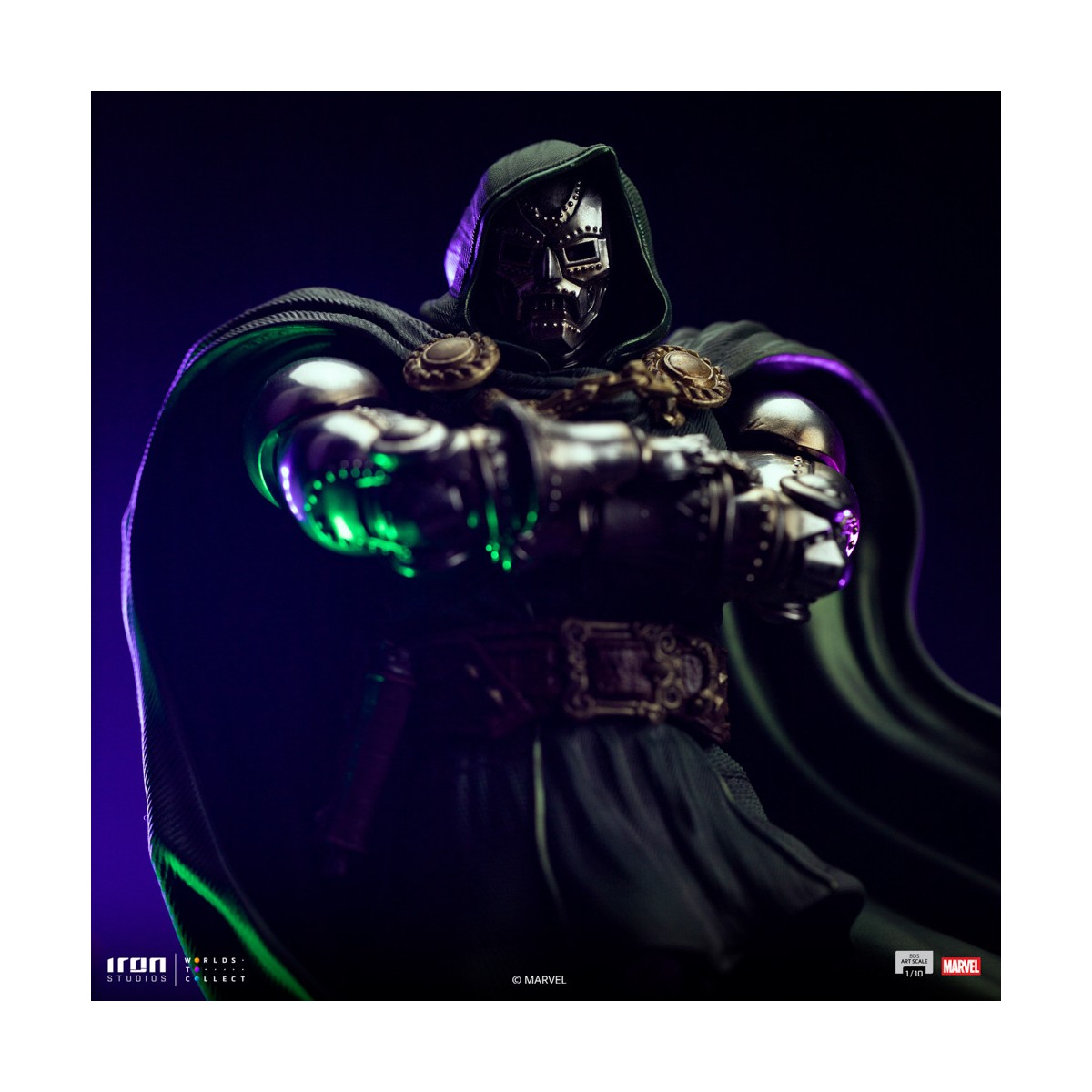 Iron Studios Marvel - DR. Destino 1/10 BDS Art Scale - Diorama del Gauntlet dell'Infinito