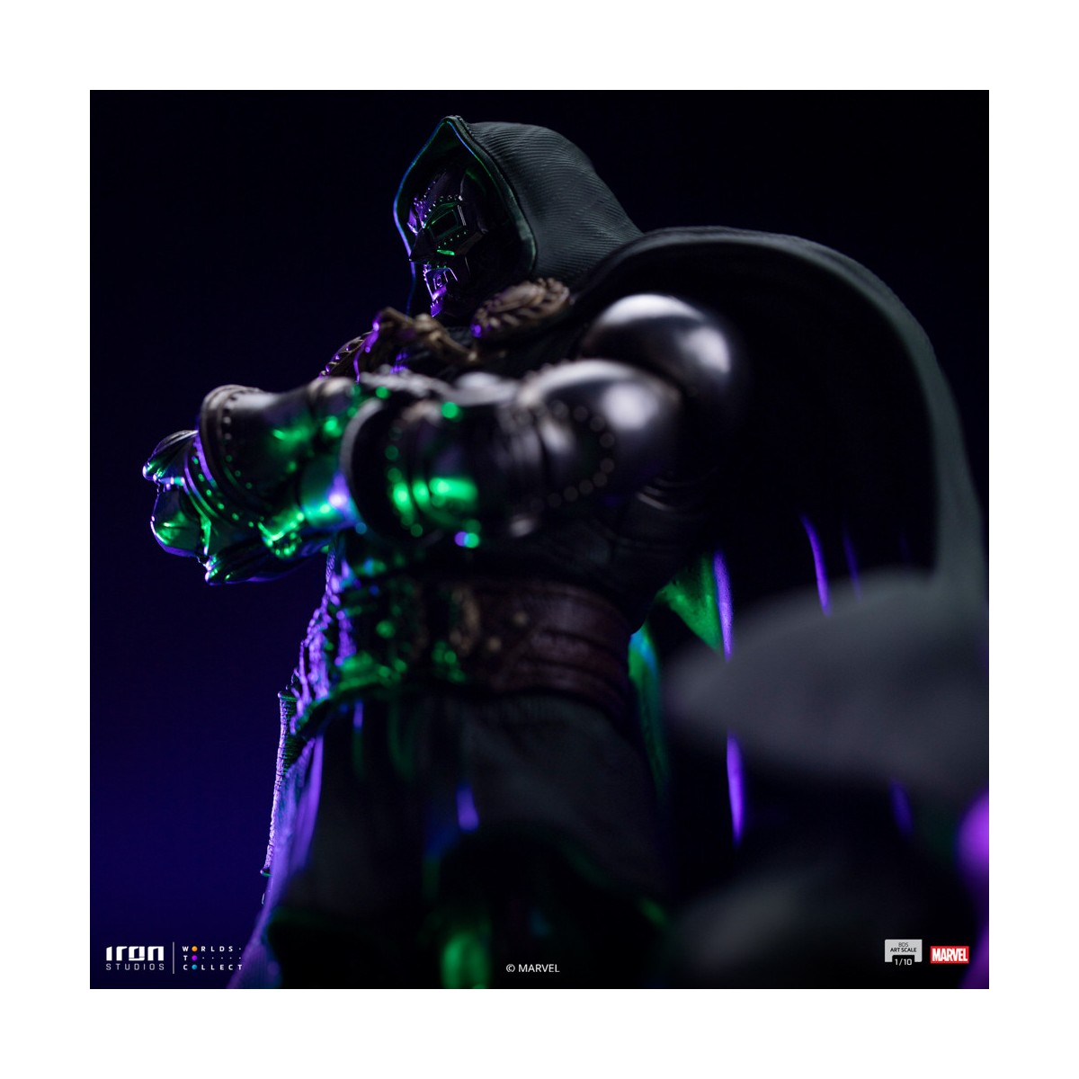 Iron Studios Marvel - DR. Destino 1/10 BDS Art Scale - Diorama del Gauntlet dell'Infinito
