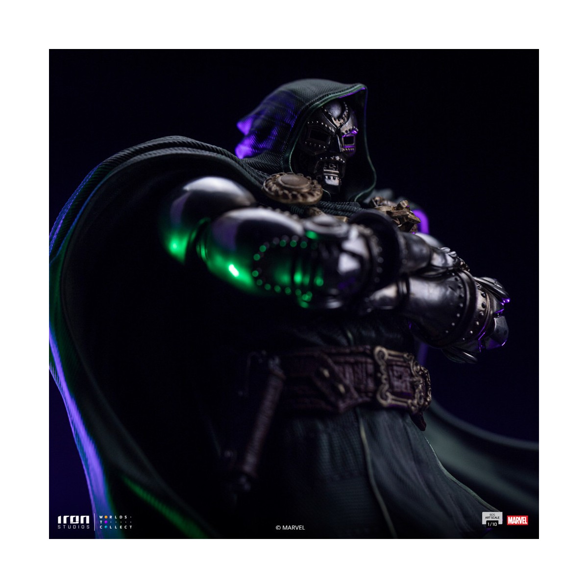 Iron Studios Marvel - DR. Destino 1/10 BDS Art Scale - Diorama del Gauntlet dell'Infinito