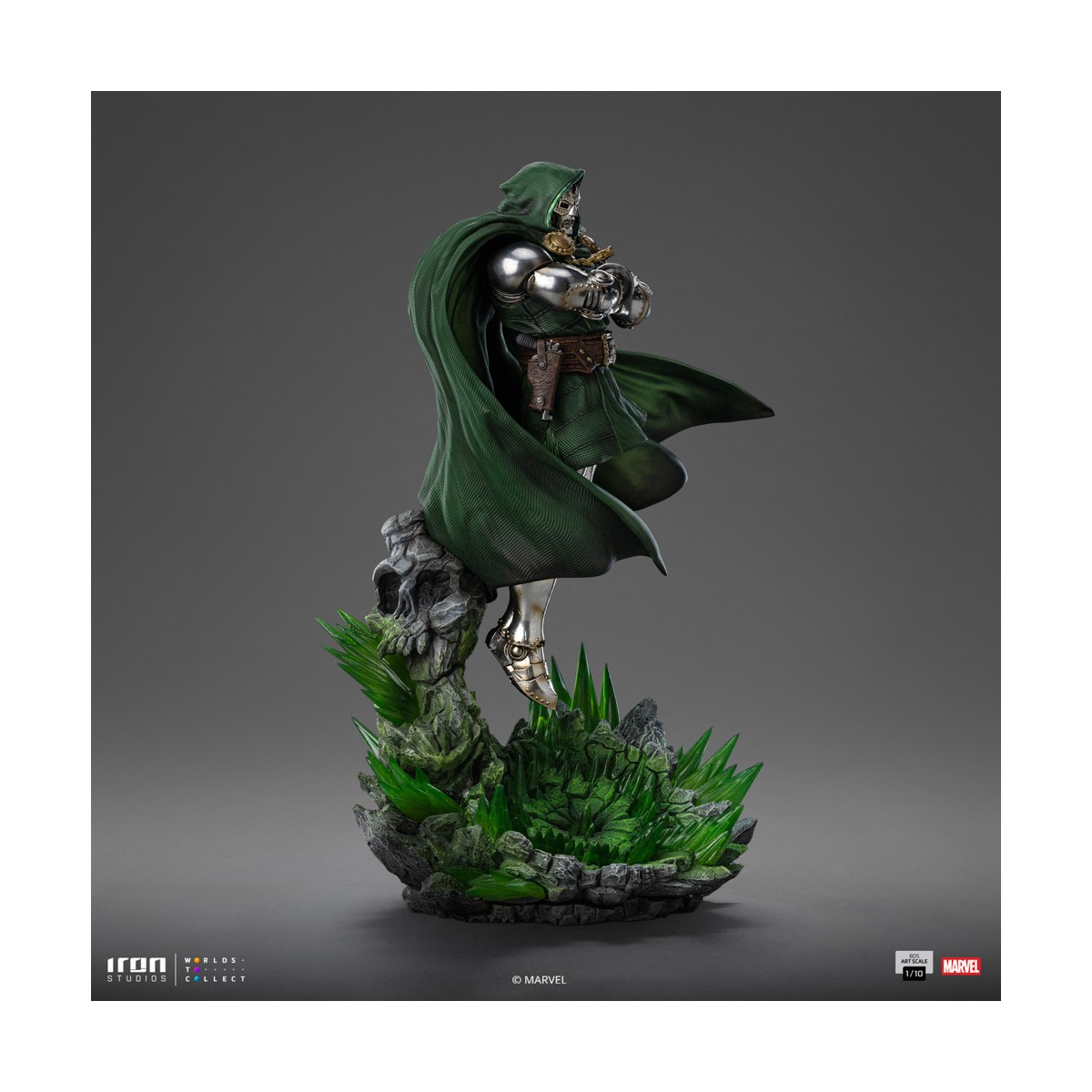 Iron Studios Marvel - DR. Destino 1/10 BDS Art Scale - Diorama del Gauntlet dell'Infinito