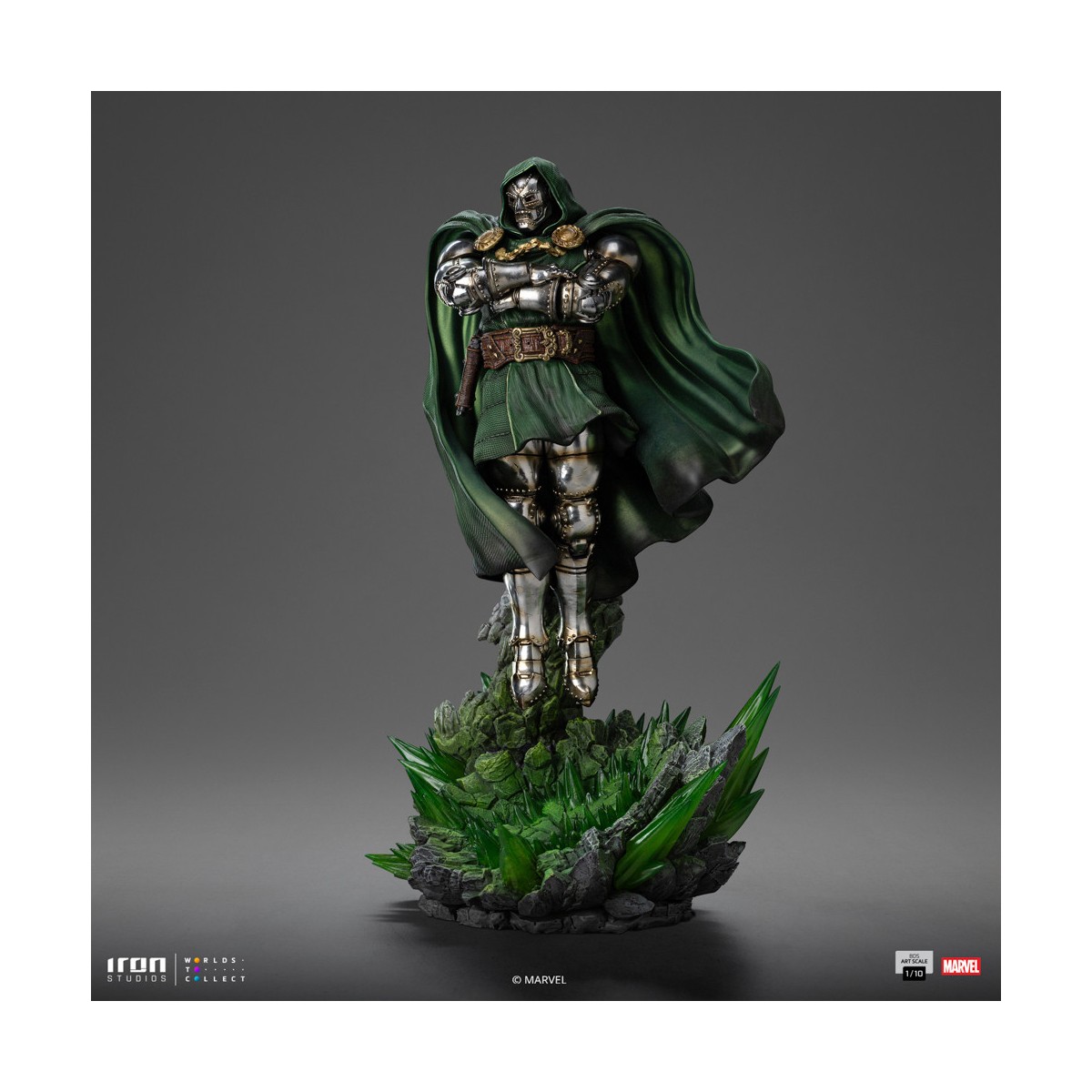 Iron Studios Marvel - DR. Destino 1/10 BDS Art Scale - Diorama del Gauntlet dell'Infinito