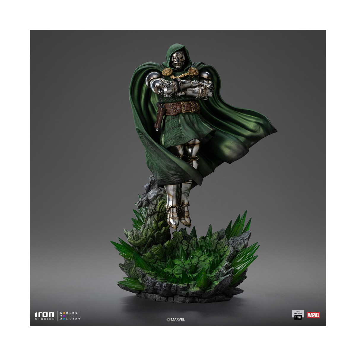 Iron Studios Marvel - DR. Destino 1/10 BDS Art Scale - Diorama del Gauntlet dell'Infinito