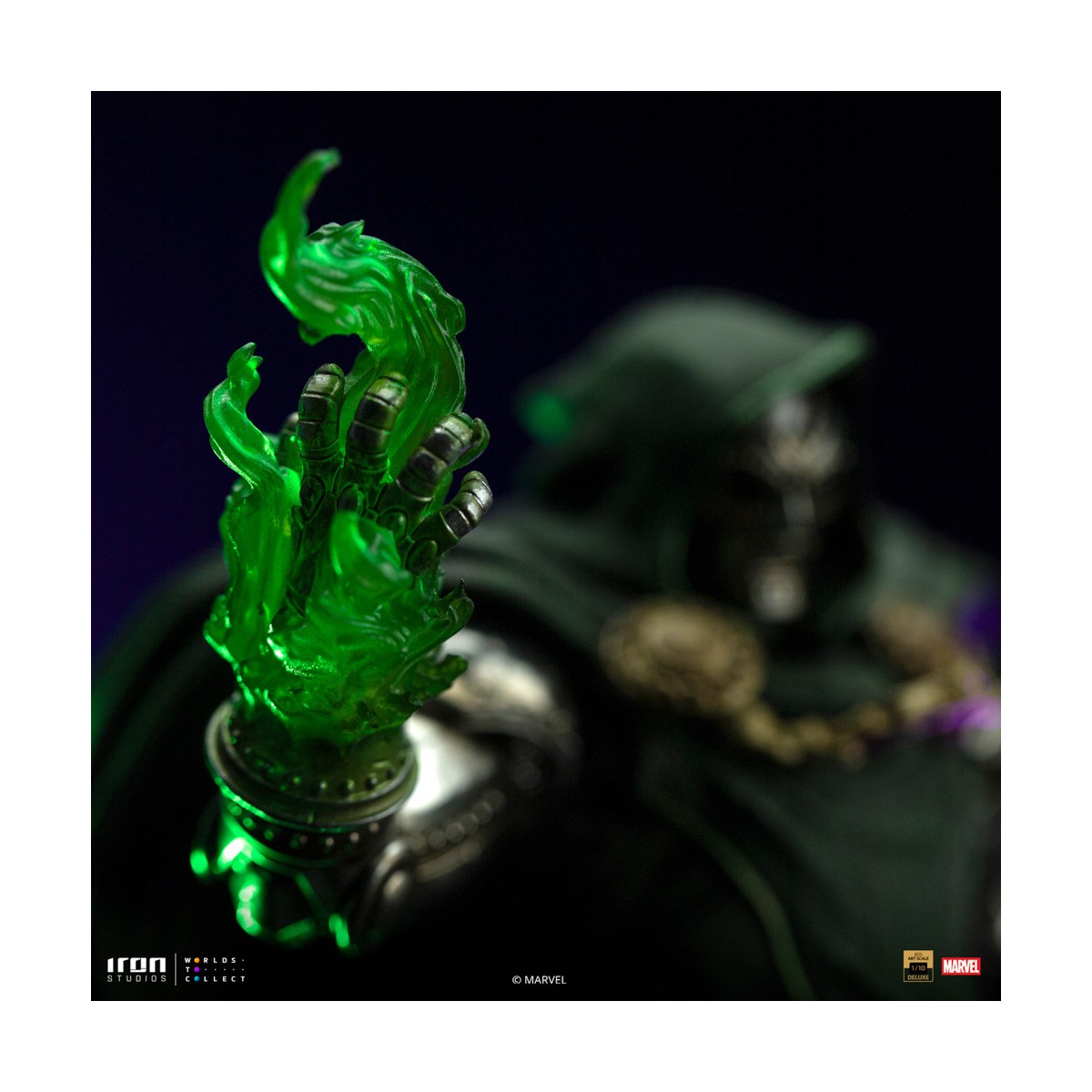 Iron Studios Marvel - DR. Destino 1/10 Deluxe Art Scale - Diorama del Guanto dell'Infinito