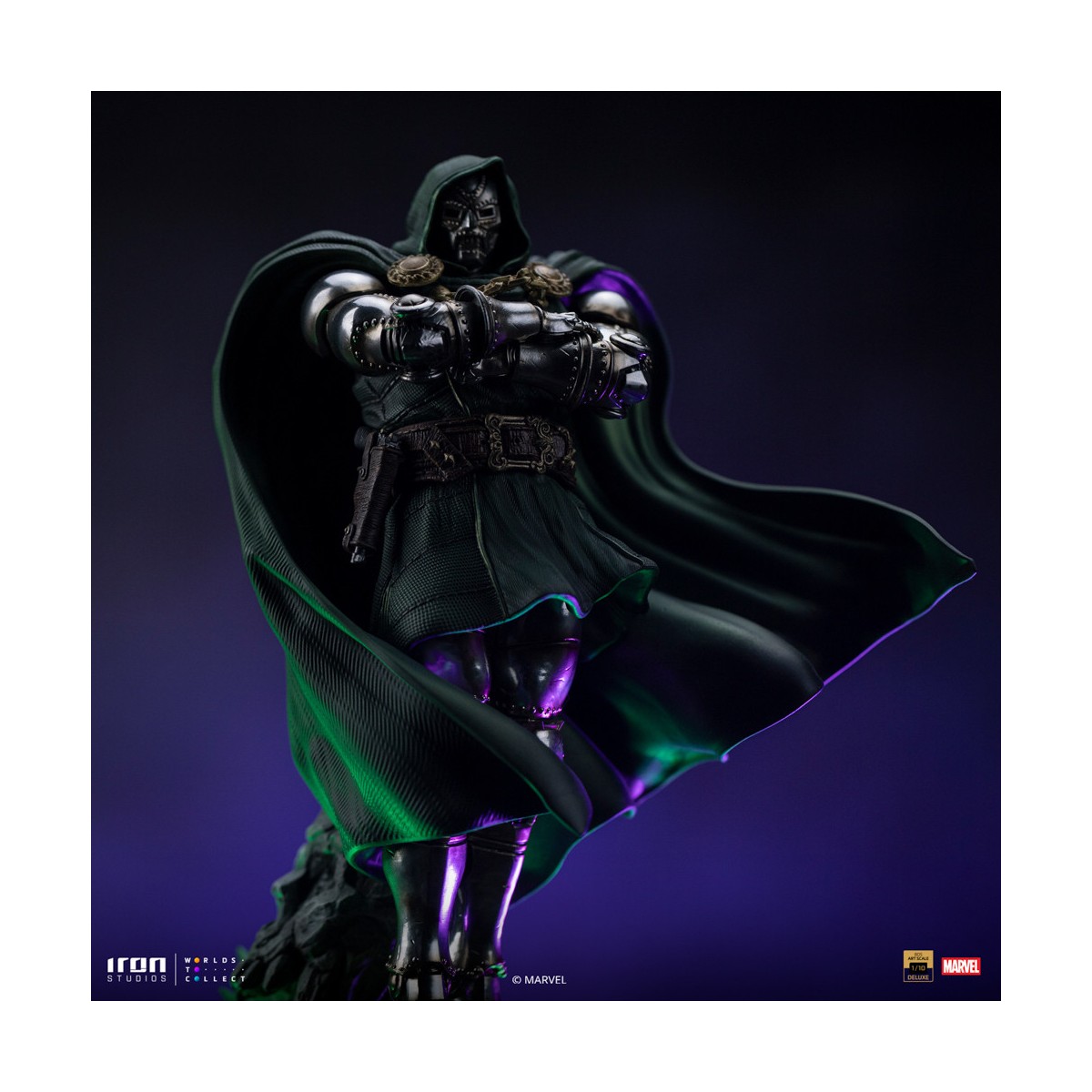 Iron Studios Marvel - DR. Destino 1/10 Deluxe Art Scale - Diorama del Guanto dell'Infinito