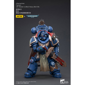 JoyToy - Ultramarines - Capitano degli Ultramarines con fucile a otturatore pesante - Warhammer 40000