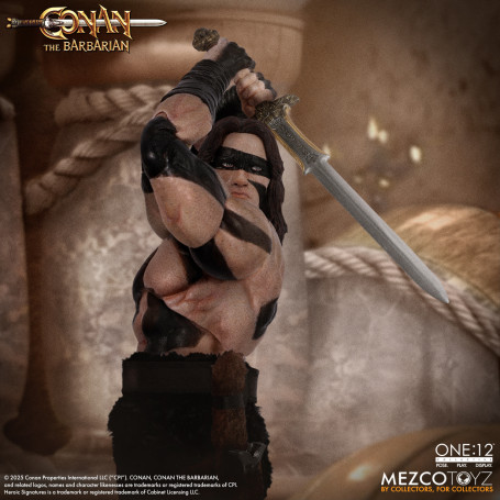 Mezco - Uno 12 - Conan il Barbaro Edizione War Paint - 1/12