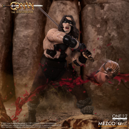 Mezco - Uno 12 - Conan il Barbaro Edizione War Paint - 1/12