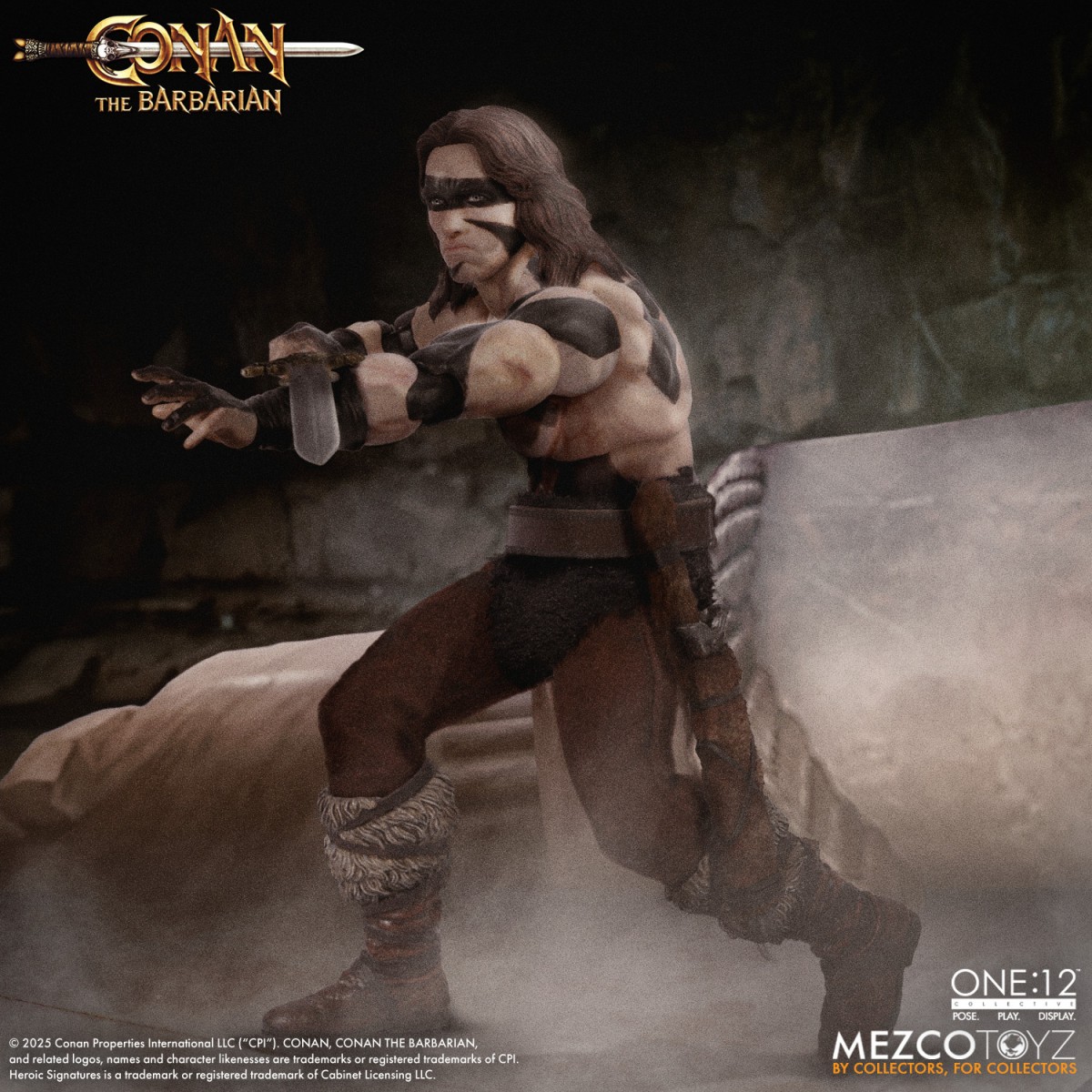 Mezco - Uno 12 - Conan il Barbaro Edizione War Paint - 1/12