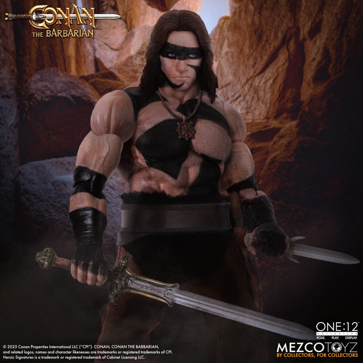 Mezco - Uno 12 - Conan il Barbaro Edizione War Paint - 1/12