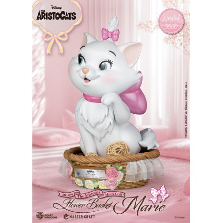 Regno della Bestia Disney - Master Craft - Cestino di fiori Marie - Les Aristochats